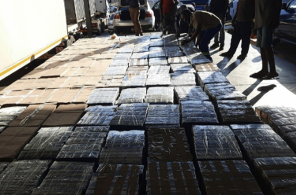 More than 200,000 illicit tobacco products were intercepted.